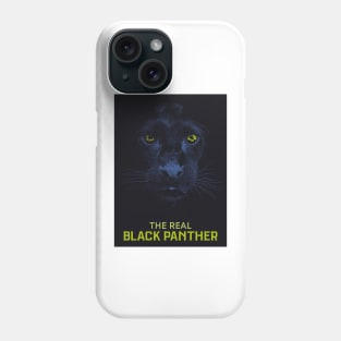 The Real Black Panther Graphic Art Phone Case