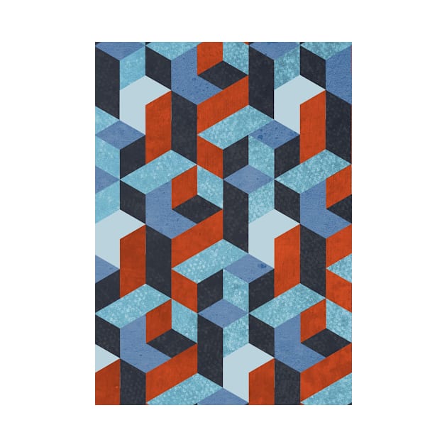 Funky Geometric Texured by modernistdesign