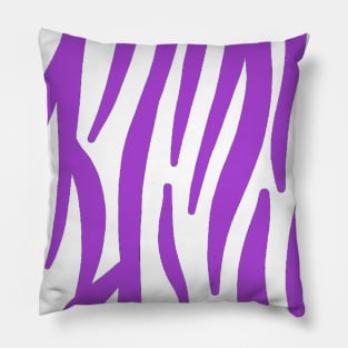 Purple Zebra Pillow