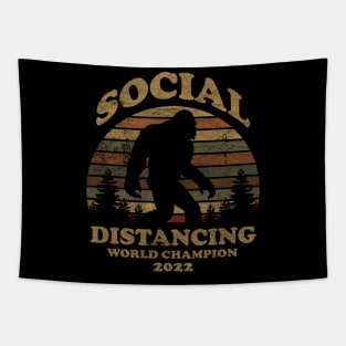 VINTAGE -  BIGFOOT SOCIAL DISTANCING 2022 Tapestry