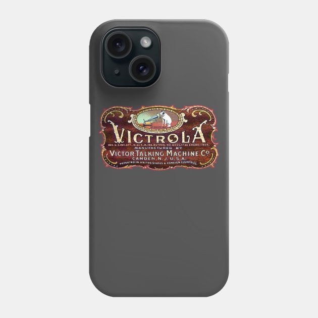 Victrola Talking Machine Phone Case by Midcenturydave