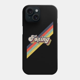 retro vintage color Foxing Phone Case