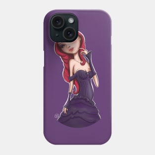 Emotive gotic girl Phone Case