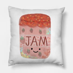 Cute strawberry floral jam Pillow