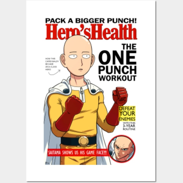 One Punch Man Posters & Wall Art Prints