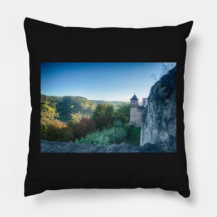 Marksburg Castle Rhineland Germany Pillow