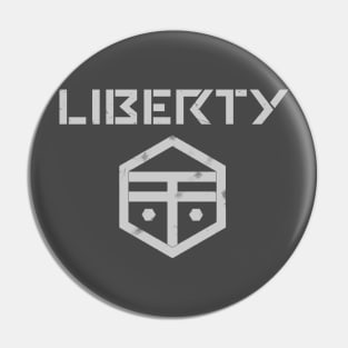 Liberty: Atrian Symbol - Gray Pin