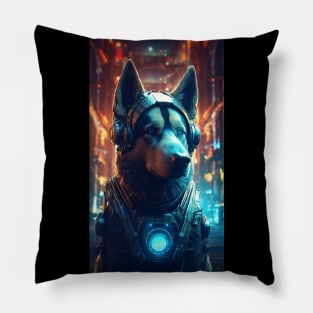 K9 Cyborg Pillow