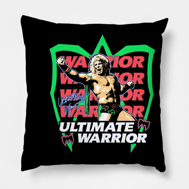 Ultimate Warrior Neon Pillow by Holman