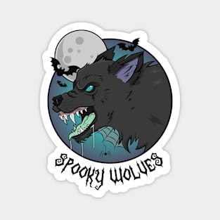 Spooky Wolves Magnet