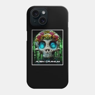 alien cranium Phone Case