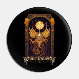 Occult Nouveau - The Rising Phoenix of Alchemy Pin