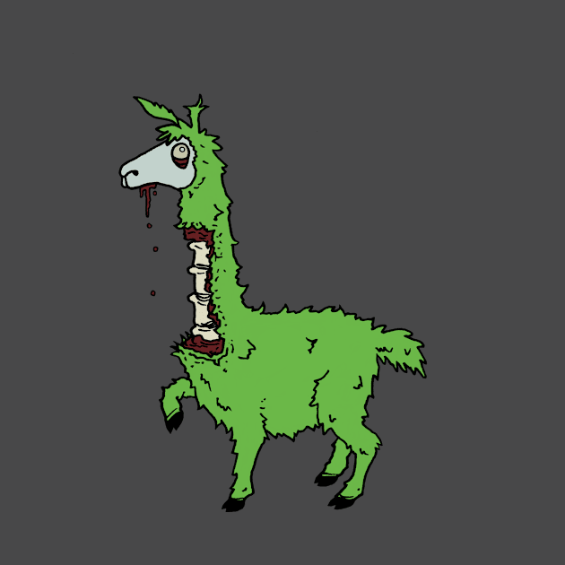 Undead Llama by Mitchell2099