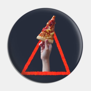 Not Drowning, Waving Pizza Pin