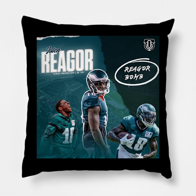 Reagor Bomb Pillow by Eagles Unfiltered