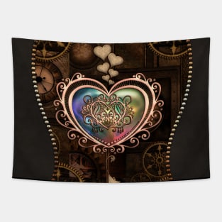 A wonderful heart of steampunk Tapestry