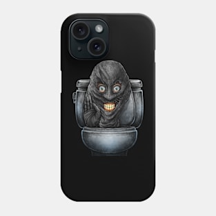 Horror toilet Monster #48 Phone Case