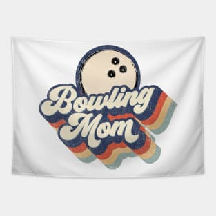 Retro Bowling Mom Mother's Day Tapestry