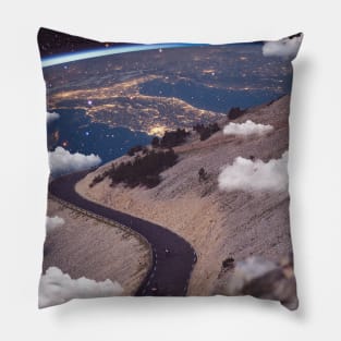 Cosmic Roadtrip Pillow