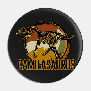 Camilasaurus Camila Dinosaur T-Rex Pin