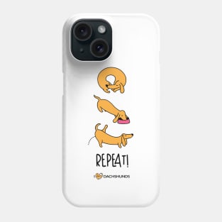 Sleep, Eat, Poop, Repeat Phone Case