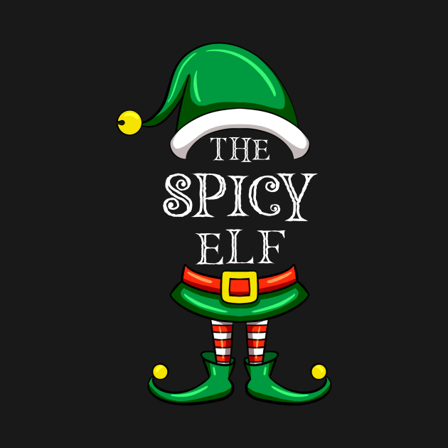 The Spicy Elf Matching Family Christmas Pajama by Maica