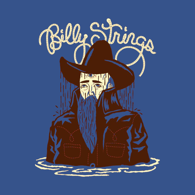 Disover coboy tri eyes - Billy Strings - T-Shirt