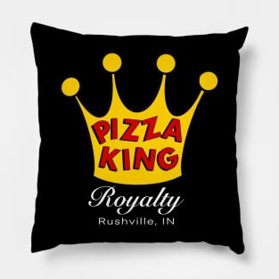 Pizza King Cowboy Logo Pillow