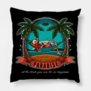 Tropical Paradise Pillow