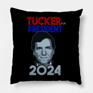 Tucker Carlson For President 2024 Pillow