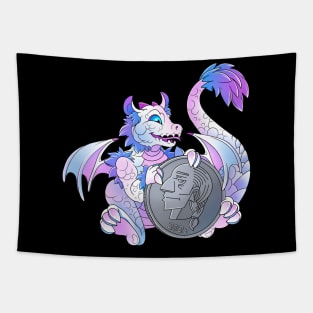 Trans Pride Pocket Dragon Tapestry