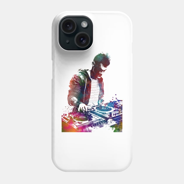 DJ music set #dj #music Phone Case by JBJart