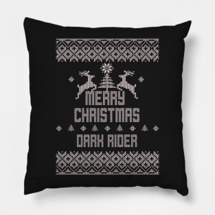 Merry Christmas DARK RIDER Pillow