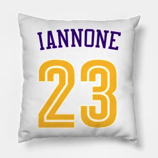 Lakers LA Basketball Pillow