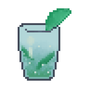 Pixel glass of mojito T-Shirt