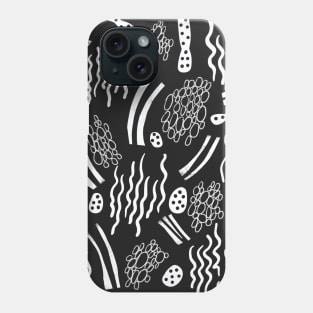 abstract blue Phone Case