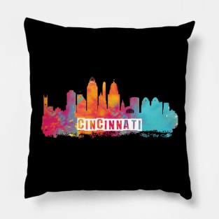 Cincinnati Skyline Pillow