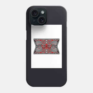 tribal batak motif 3 Phone Case