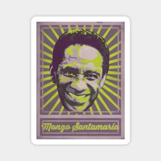 Mongo Santamaría Poster Magnet