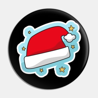 Christmas Hat Cute Design Pin