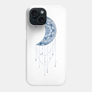 By the Light of the Moon Mandala Phone Case