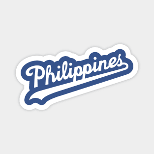 Philippines Dodgers Script Magnet