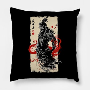 japanese samurai Pillow