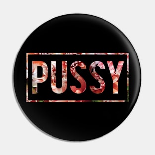 Floral Pussy Pin