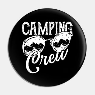 Camping Crew 2022 Camping Matching for Family Camper Group Pin