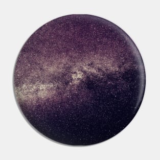 Purple Galaxy - Horizontal Pin