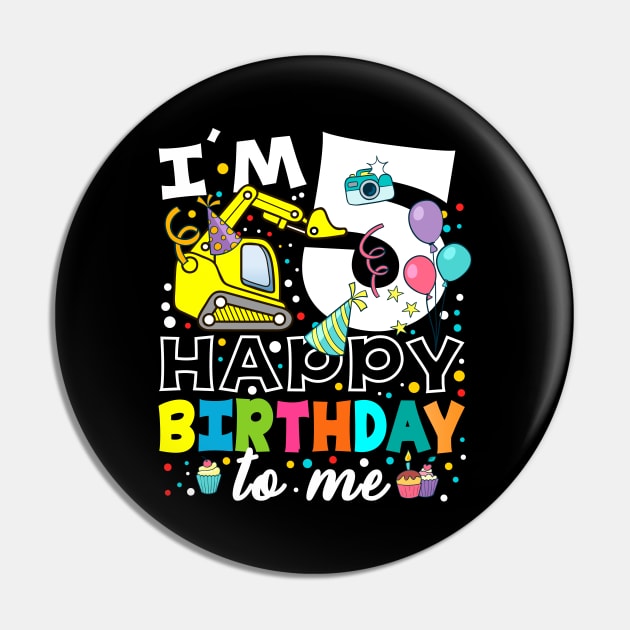 5th birthday celebration gift Pin by Emma Creation