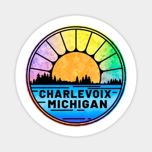 Charlevoix Michigan Lake Magnet