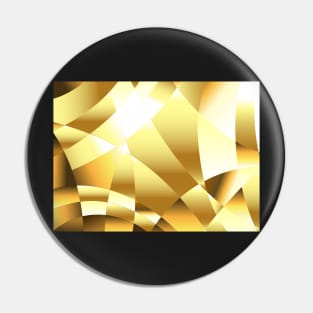 Golden Polygonal Background Pin