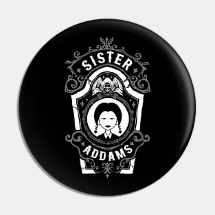 Sister Addams Pin